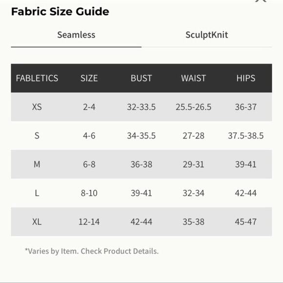 Fabletics Seamless printed capri leggings in jacquard dots women’s XS - Picture 10 of 12